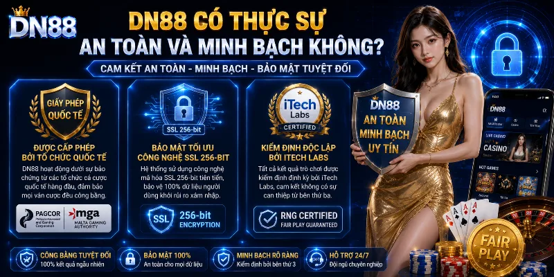 DN88 đảm bảo môi trường giải trí an toàn và minh bạch 