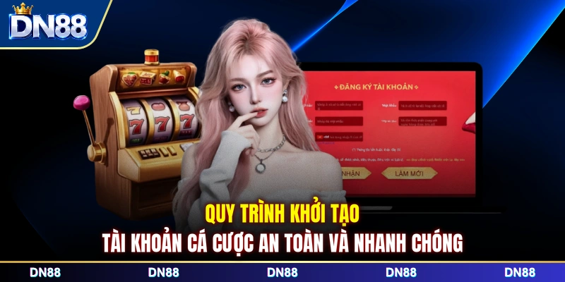 Quy trình khởi tạo tài khoản cá cược an toàn và nhanh chóng